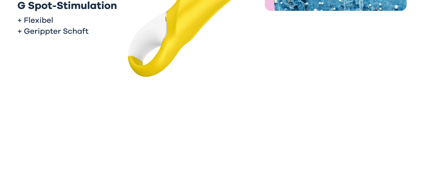 Вібратор Satisfyer G-Punkt Vibes: тиха та потужна стимуляція клітора | Водонепроникний секс-іграшка для жінок