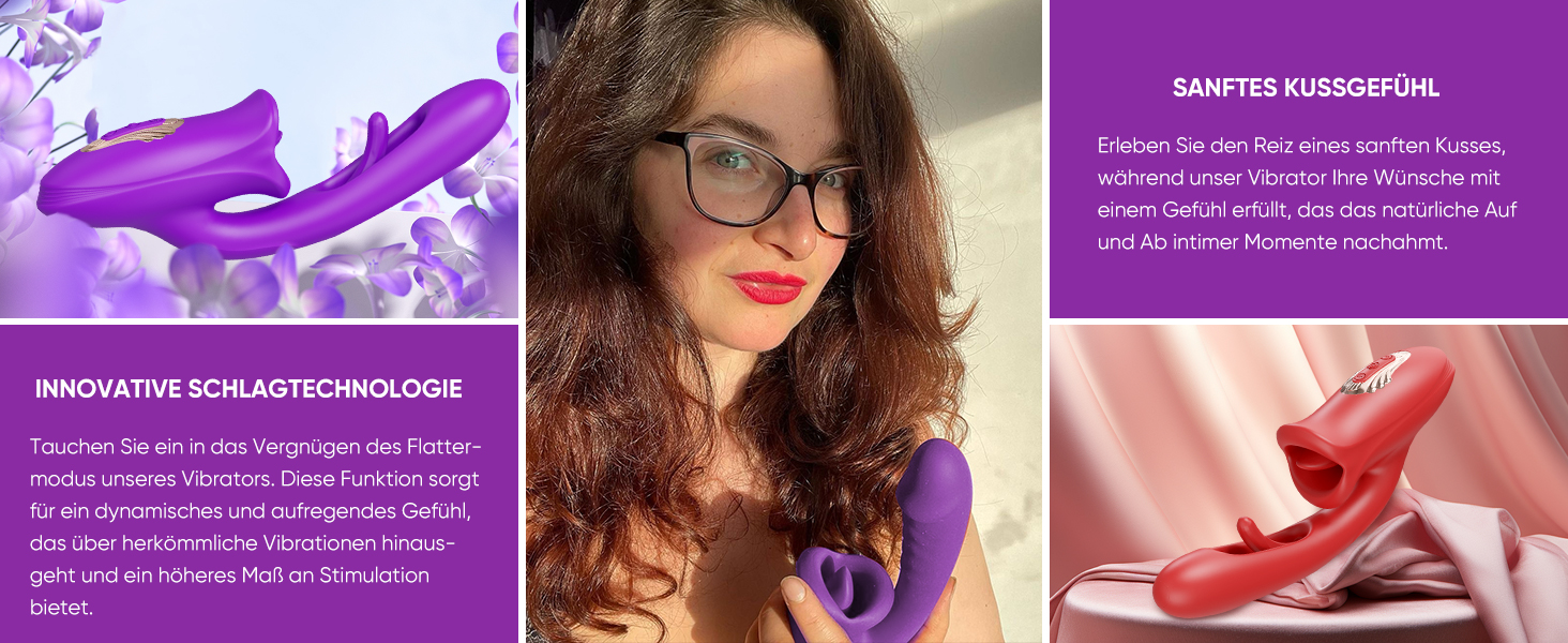 Вібратор для жінок з 10 режимами, стимулятор клітора та анальний секс-іграшка для пар