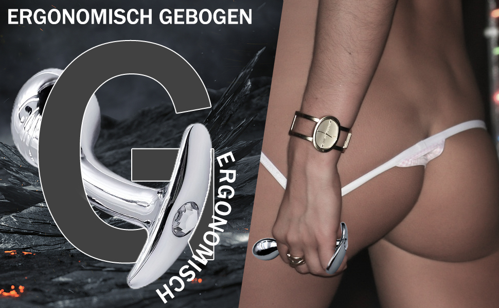 Металевий набір анальних заглушок HXLXW, S/M/L, стимуляція простати, для чоловіків та жінок