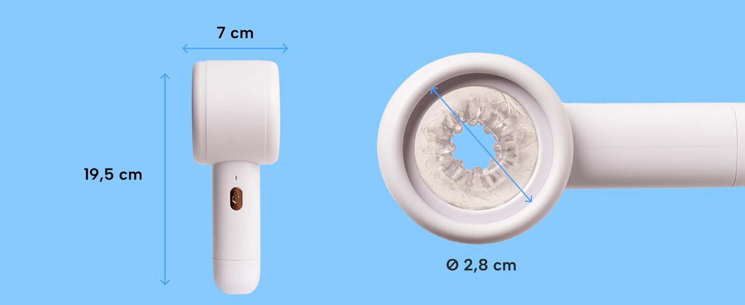 Електричний мастурбатор для чоловіків MySecretCase Stoss - сексуальна іграшка для соло-сексу та мастурбації