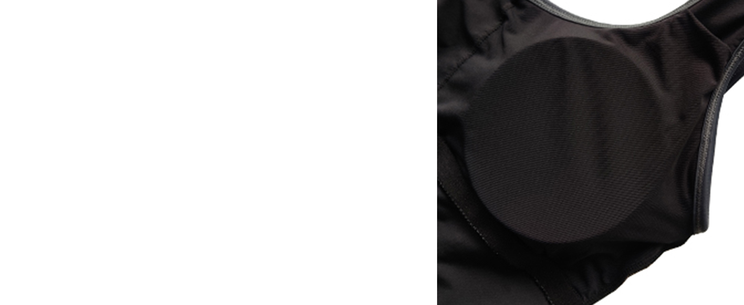 Спортивний купальник Halcurt для жінок з вбудованими чашками, суцільний, U-подібний виріз, колір: кобальтово-синій, розміри S-XXL